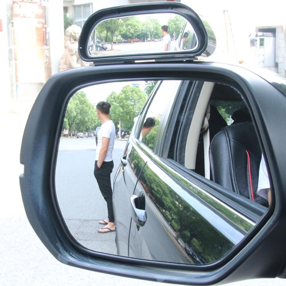 Universal Car Rear View Mirror Clear Rearview Mirror Automobile Auxiliary Mirror Accessories
