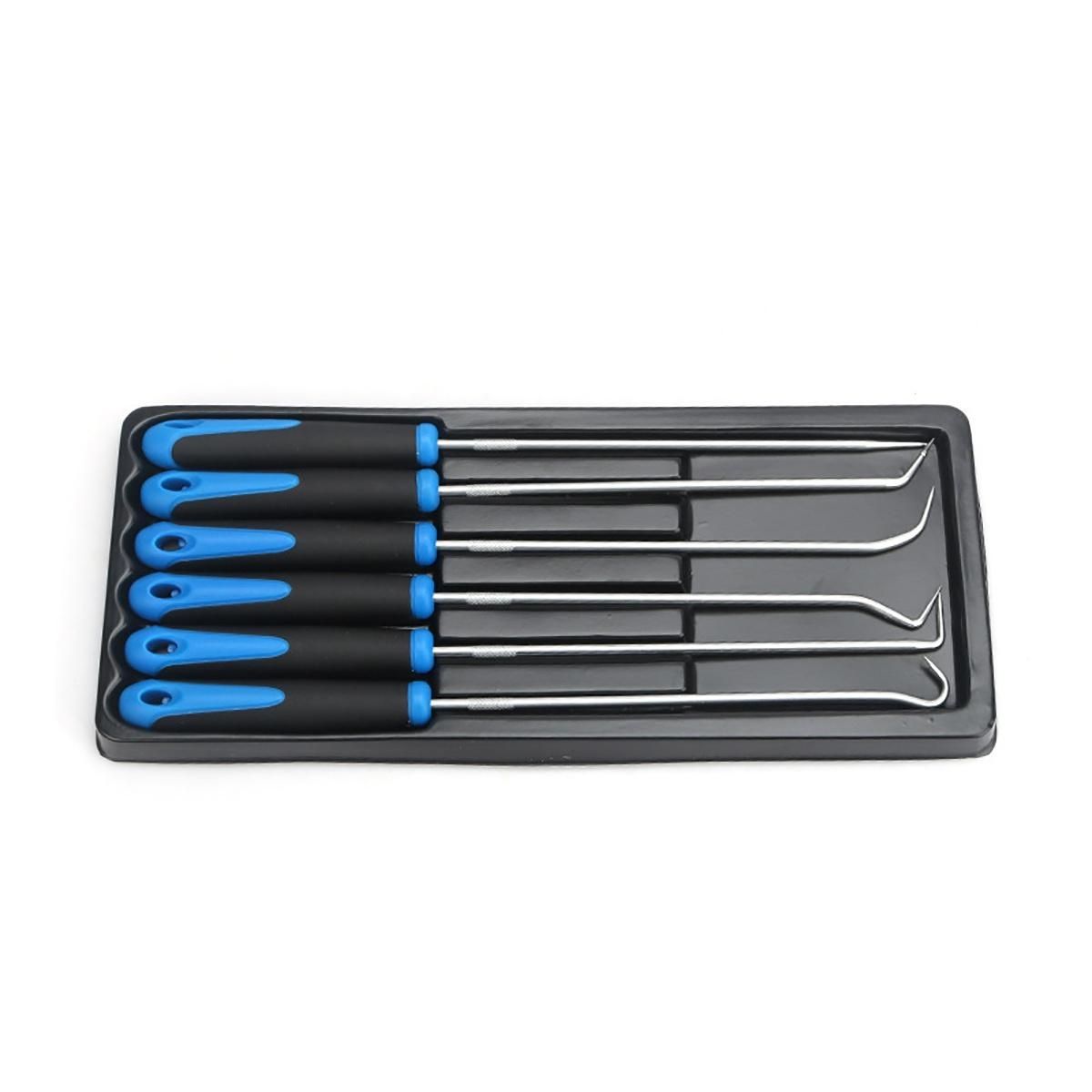 6PCS Pick Hook Set Durable Extra Long O-Ring and Seal Remover Craft Hobby Tool Color Randomly