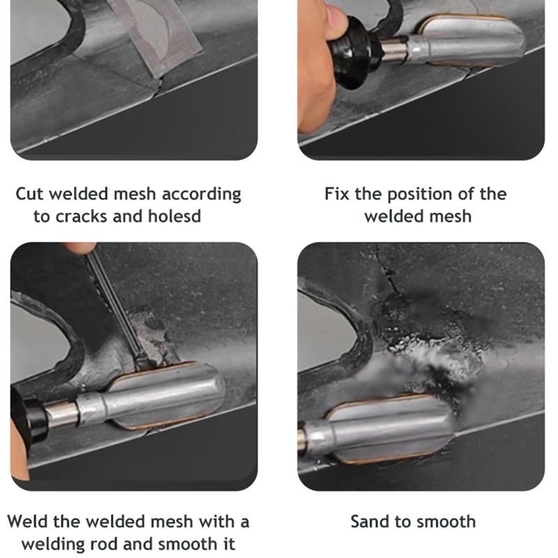 Car Bumper Repair Kit Soldering Iron Plastic Welding Kit Leather Ironing Tool Smoothing Tool Belt PP Stick Plastic Repair 220V