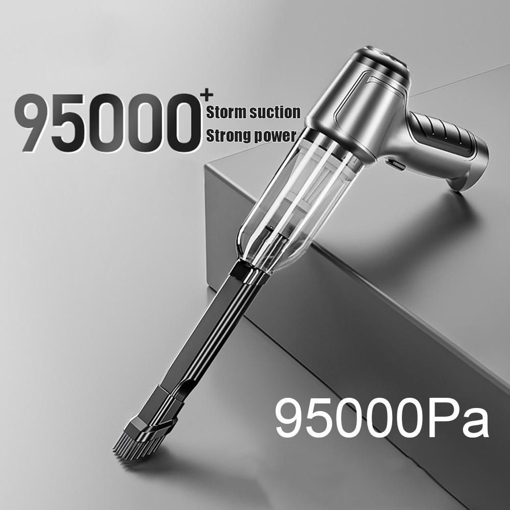 120W Car Wireless Vacuum Cleaner Portable Handheld Blowable Cordless Home Appliance Vacuum Home & Car Dual Use Mini VacuumCleaner