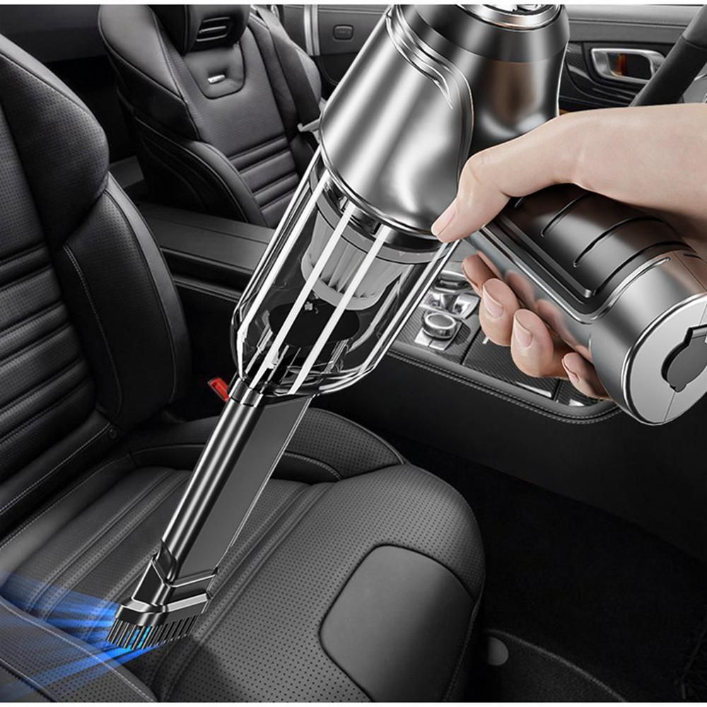 120W Car Wireless Vacuum Cleaner Portable Handheld Blowable Cordless Home Appliance Vacuum Home & Car Dual Use Mini VacuumCleaner
