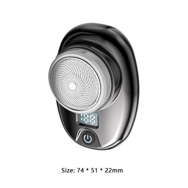 Mini Electric Travel Shaver For Men Pocket Size Washable Rechargeable Portable Painless Cordless Trimmer Knive Face Beard Razor
