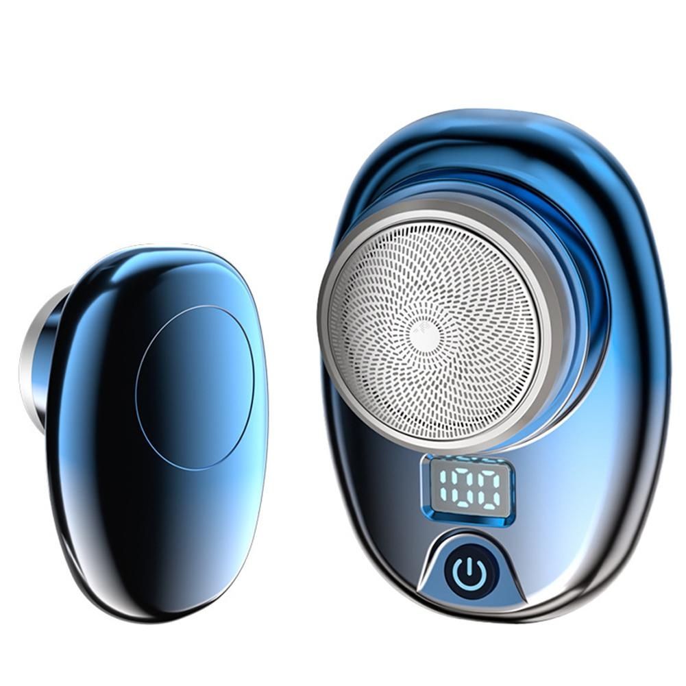 Mini Electric Travel Shaver For Men Pocket Size Washable Rechargeable Portable Painless Cordless Trimmer Knive Face Beard Razor