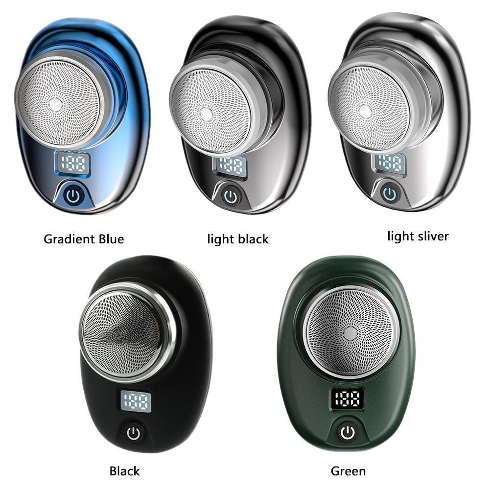 Mini Electric Travel Shaver For Men Pocket Size Washable Rechargeable Portable Painless Cordless Trimmer Knive Face Beard Razor
