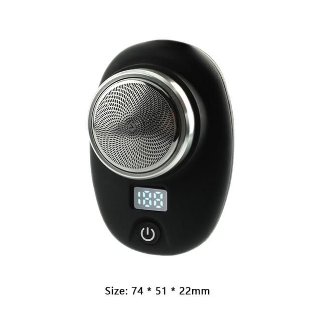 Mini Electric Travel Shaver For Men Pocket Size Washable Rechargeable Portable Painless Cordless Trimmer Knive Face Beard Razor