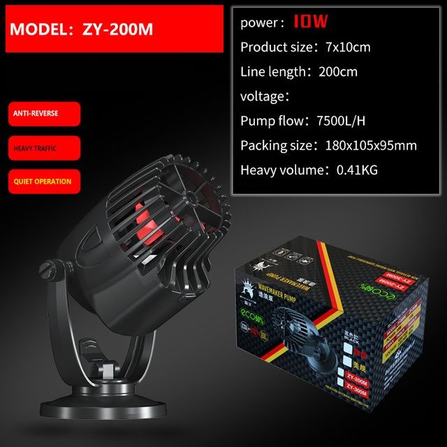 Aquarium Wave Maker Water Pump For Aquarium Fish Tank Submersible Aerobic Pump Water Circulation Pump Flow Surf Pump 110-240V