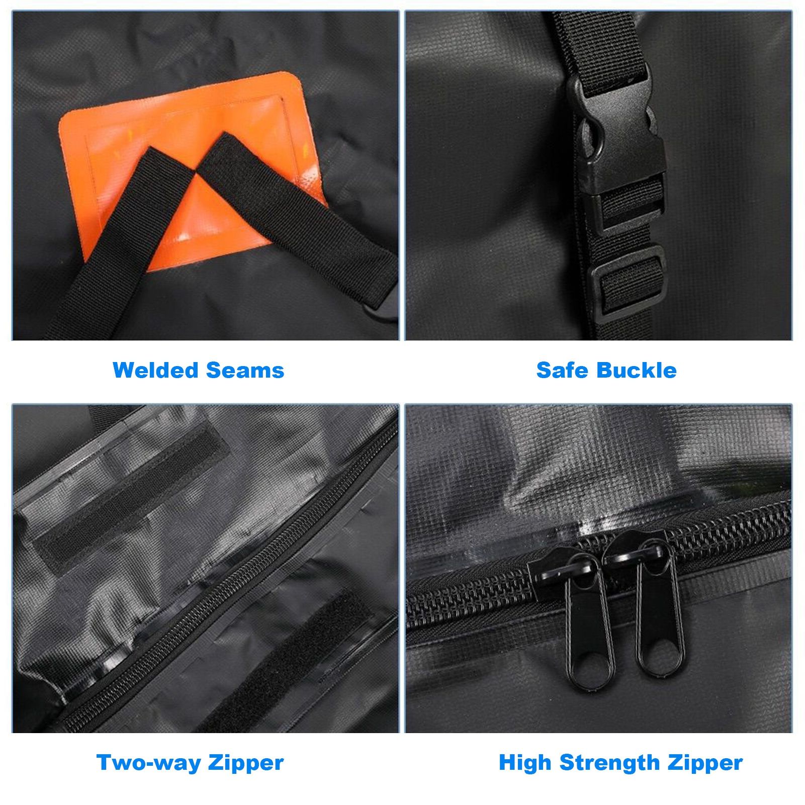 420D Waterproof Cargo Bag Car Roof Cargo Carrier Universal Luggage Bag Storage Cube Bag for Travel Camping Luggage Storage Box