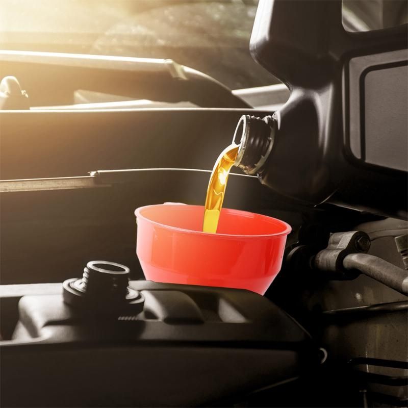 Car Telescopic Refueling Funnel Extension Long Pipe Engine Gasoline Oil Filling Funnels Detachable Hose Funnels Tools