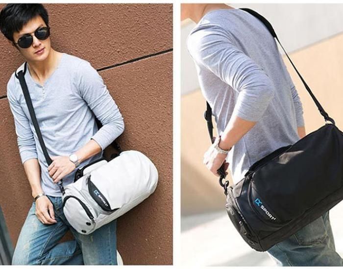 Gym Bag Fitness Bags Wet Dry Training Men Yoga For Shoes Travel Shoulder Handbags Multifunction Work Out Swimming Bag