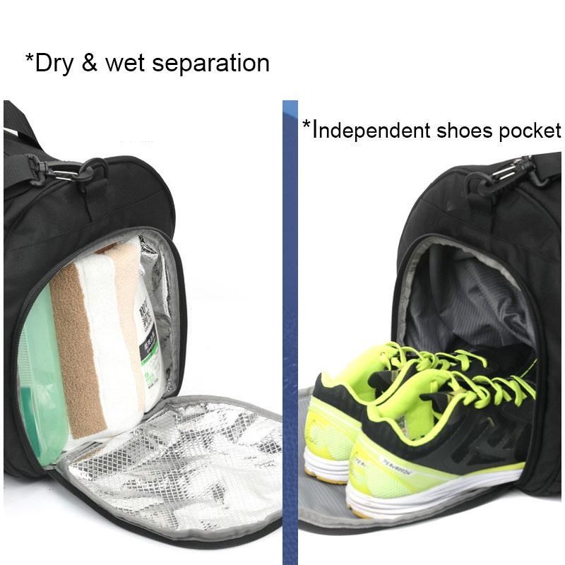 Gym Bag Fitness Bags Wet Dry Training Men Yoga For Shoes Travel Shoulder Handbags Multifunction Work Out Swimming Bag