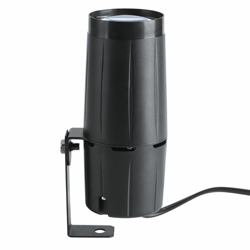 10W LED Mini Stage Light Mirror Ball Lighting Beam Pinspot Light Show Home Decor