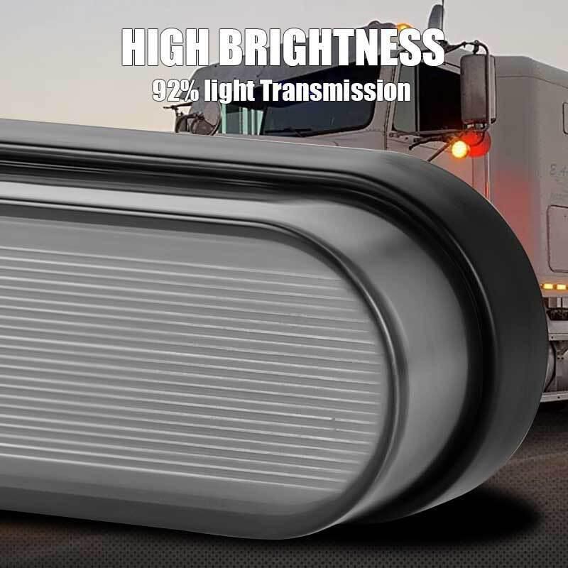 2 psc LED Truck Trailer DRLLight Bar Brake Flowing Turn Signal Stop Tail Strip