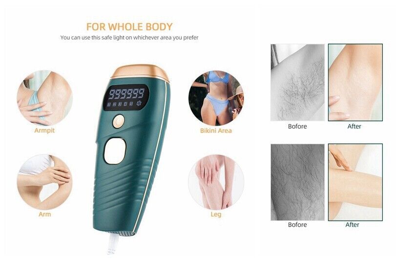 Laser IPL Permanent Hair Removal Machine Face Body Skin Painless Epilator Beauty