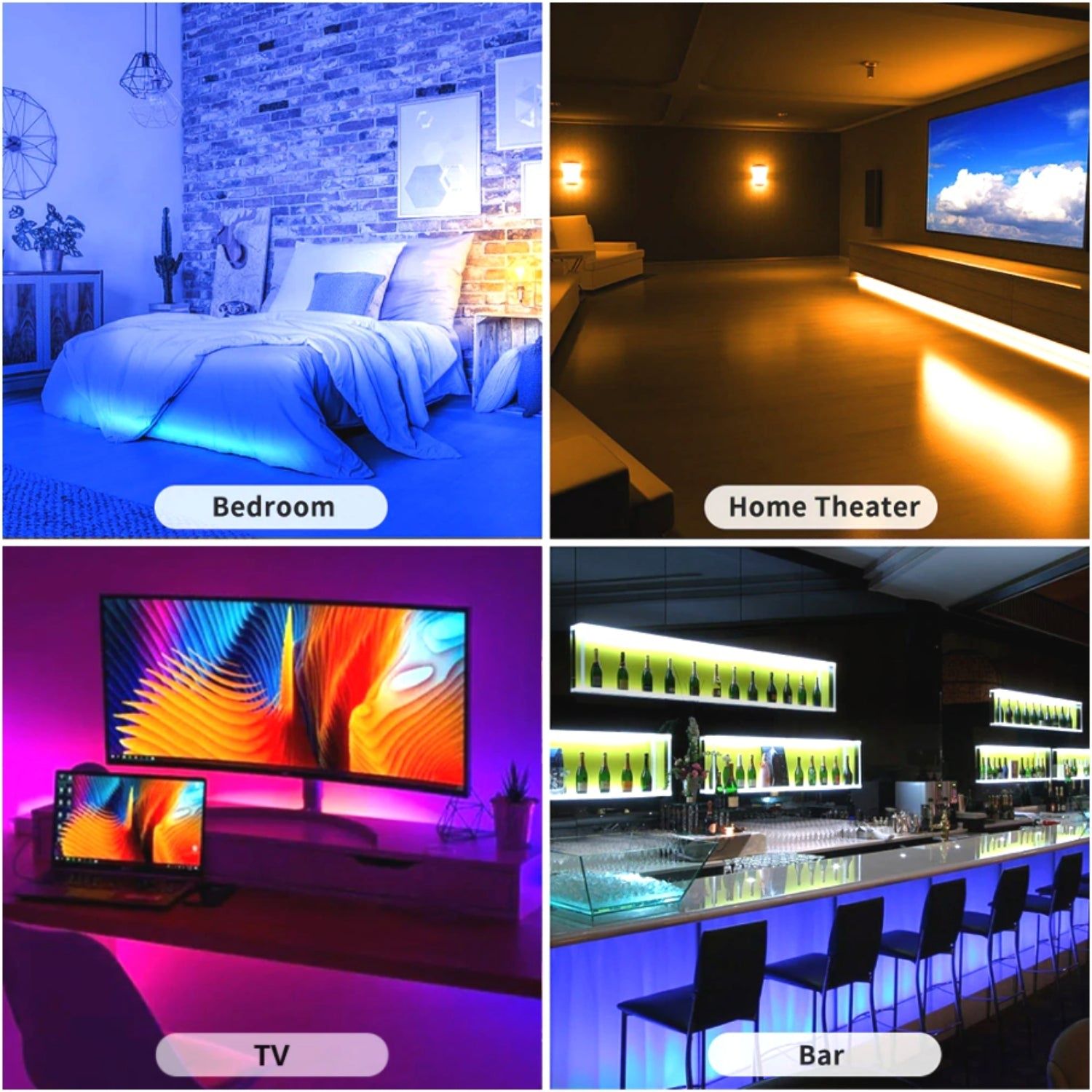 RGB 5050 Led Strip Light Bluetooth App 5v USB Led Tape Flexible Diode Tape for TV Backlight Game Room Decoration