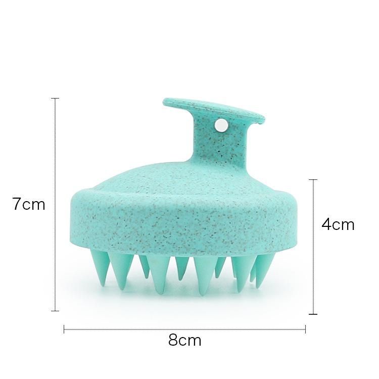 Silicone Shampoo Brush Head Scalp Massage Comb Hair Washing Comb Body Massage Brush Bath Shower Brush Salon Hairdressing Tool