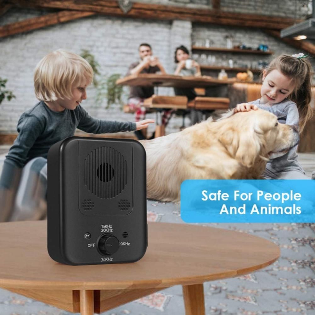 Dog Bark Stopper Deterrents Ultrasonic Stopper Bark Dog Repeller Pet Training Stop Barking Anti Noise Device Pet Supplies