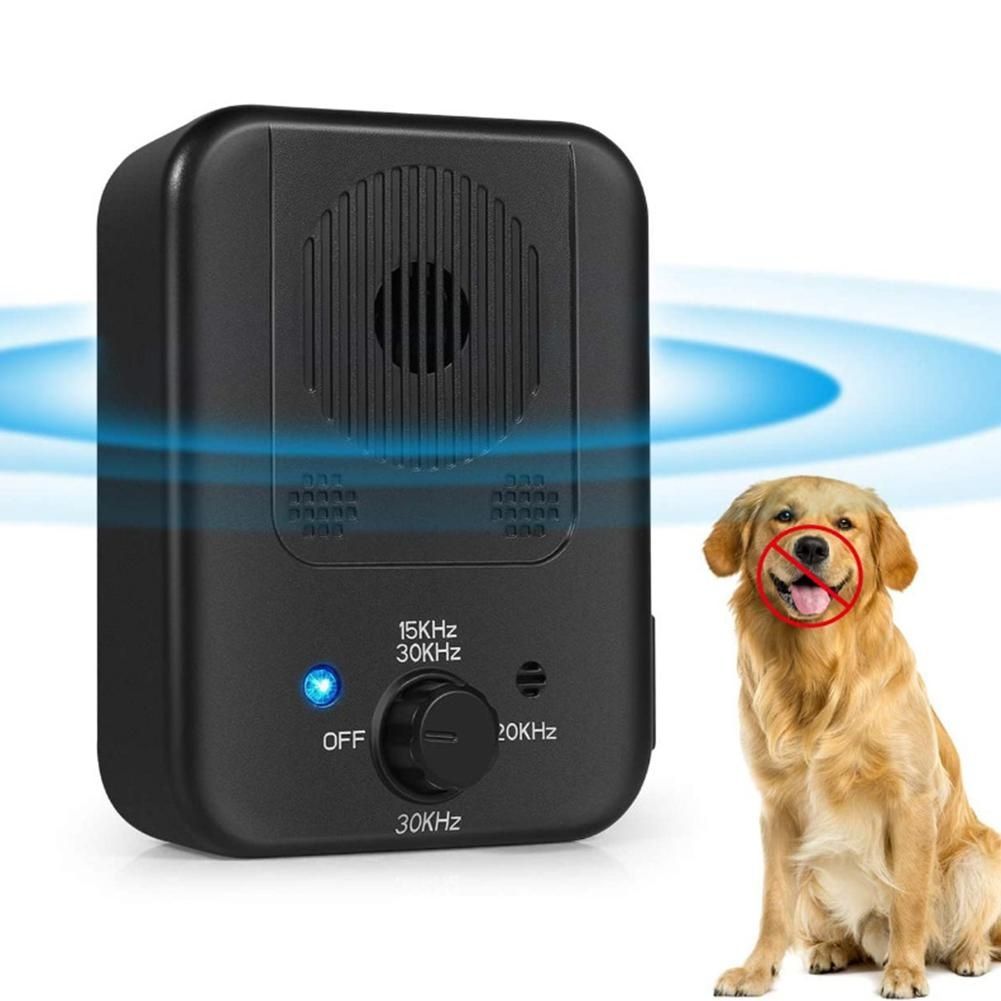 Dog Bark Stopper Deterrents Ultrasonic Stopper Bark Dog Repeller Pet Training Stop Barking Anti Noise Device Pet Supplies