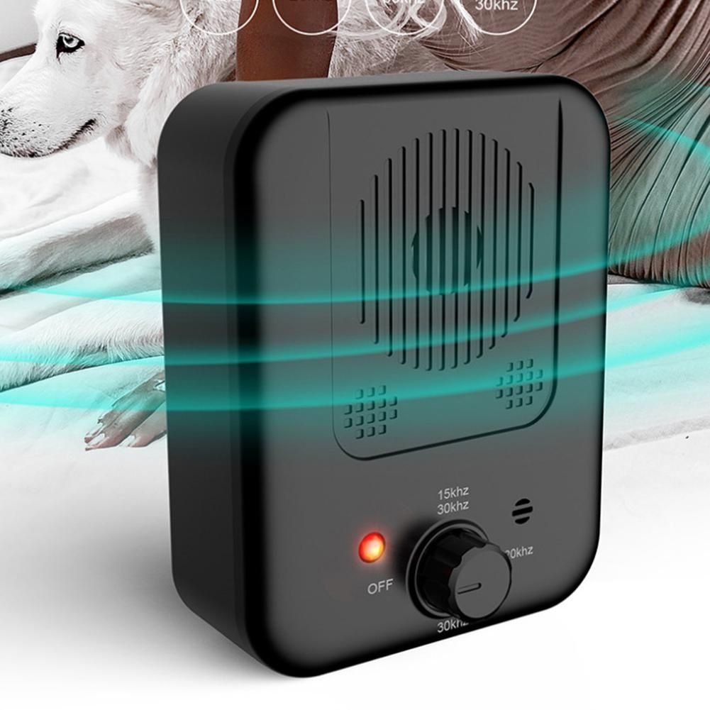 Dog Bark Stopper Deterrents Ultrasonic Stopper Bark Dog Repeller Pet Training Stop Barking Anti Noise Device Pet Supplies