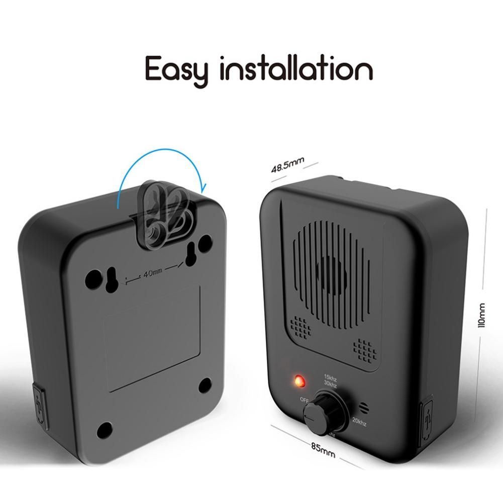 Dog Bark Stopper Deterrents Ultrasonic Stopper Bark Dog Repeller Pet Training Stop Barking Anti Noise Device Pet Supplies