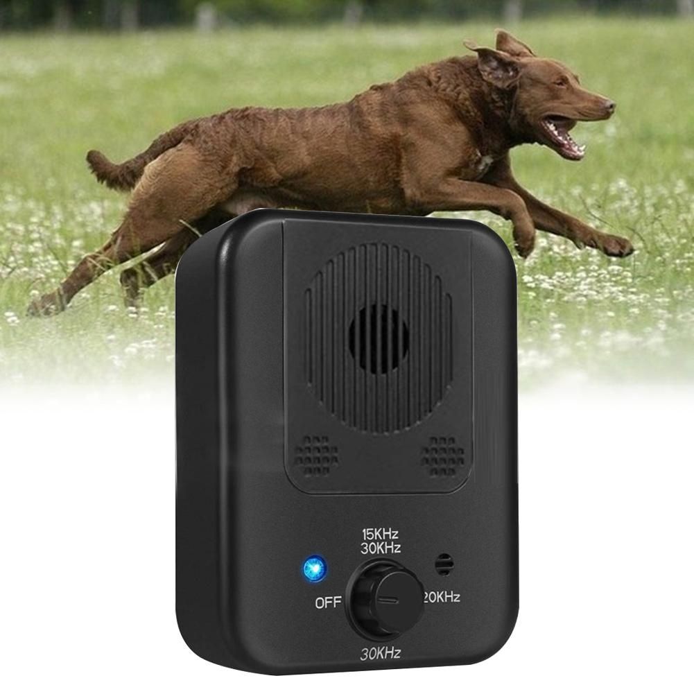 Dog Bark Stopper Deterrents Ultrasonic Stopper Bark Dog Repeller Pet Training Stop Barking Anti Noise Device Pet Supplies