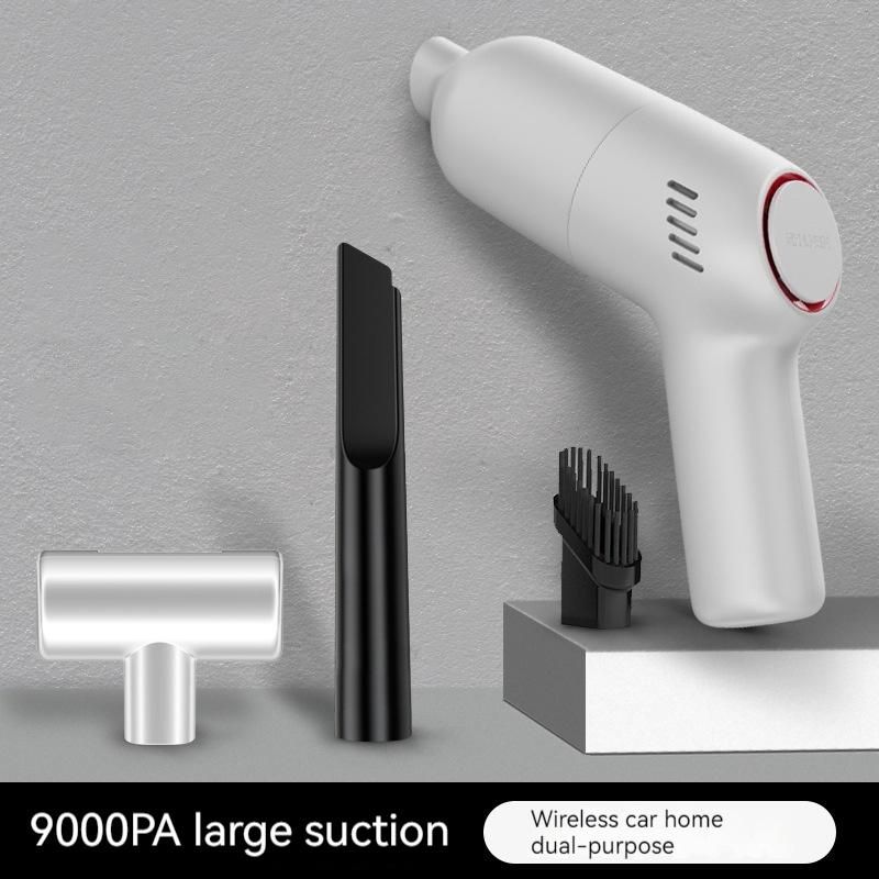 9000pa Wireless Portable Vacuum Cleaners Electric Mini Strong Suction Low Noise Vacuum Cleaner for Car Home Dual Use