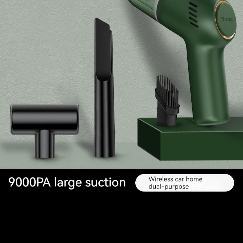 9000pa Wireless Portable Vacuum Cleaners Electric Mini Strong Suction Low Noise Vacuum Cleaner for Car Home Dual Use