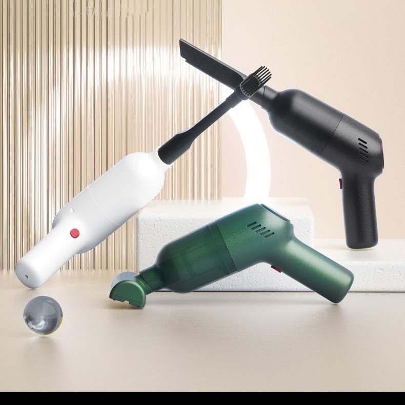 9000pa Wireless Portable Vacuum Cleaners Electric Mini Strong Suction Low Noise Vacuum Cleaner for Car Home Dual Use