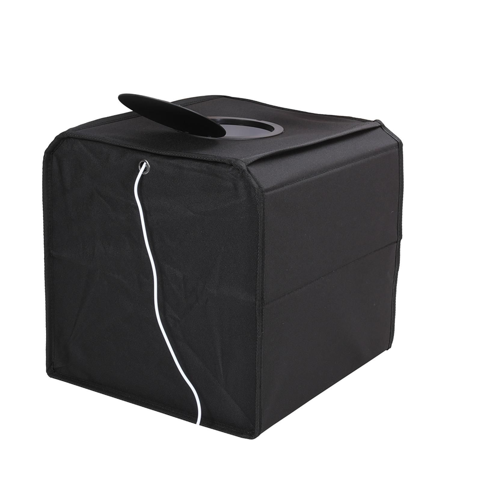 25/30/40CM LED Photography Studio Foldable Shooting Tent Box Kit Photo Light Box 6 Background Board Portable Dimmable Softbox