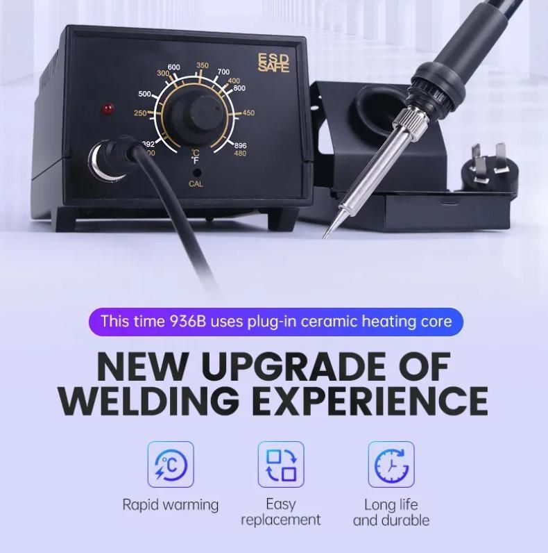 220V/110V Soldering Station 90W Industrial Anti-static Constant Temperature Digital Welding Station Electric Soldering Iron Tool