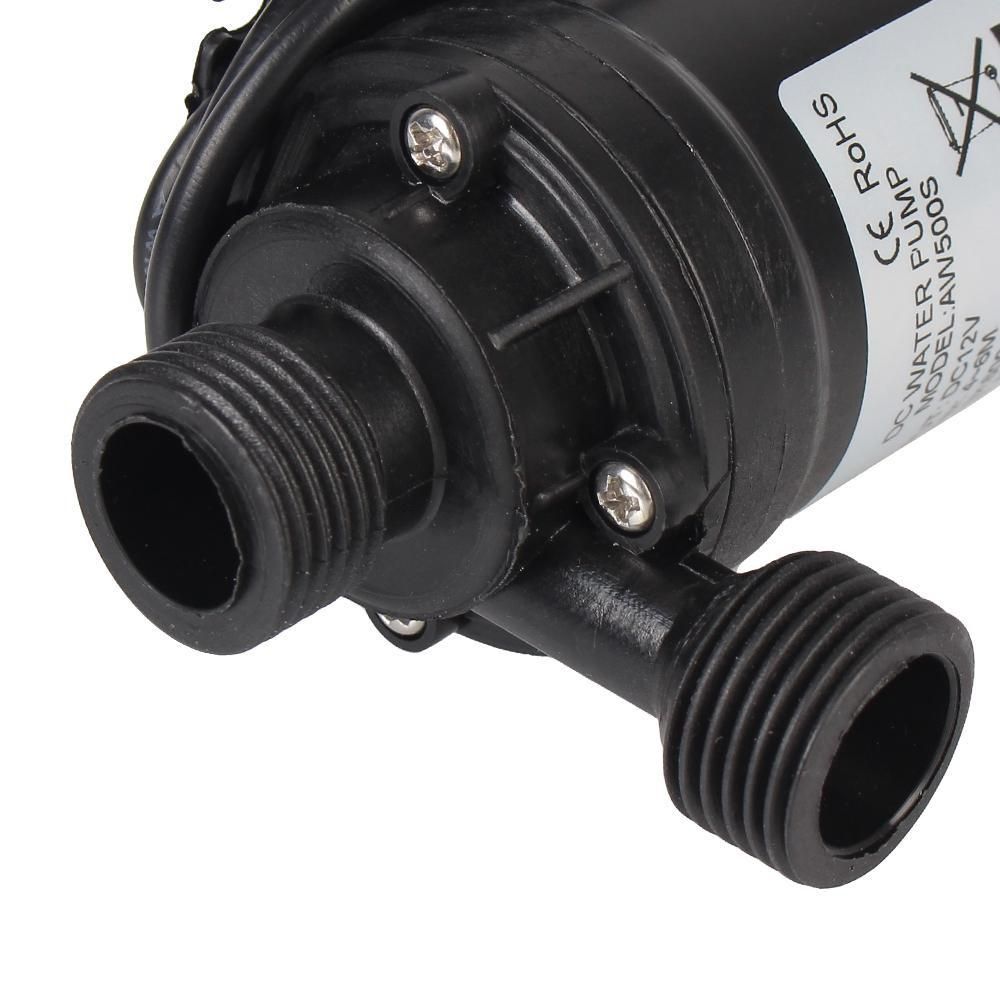 1 PC Ultra-quiet DC 12V Mini Brushless Motor Submersible Water Pump 800L/H Garden Portable 5M For Cooling System Fountains Heater