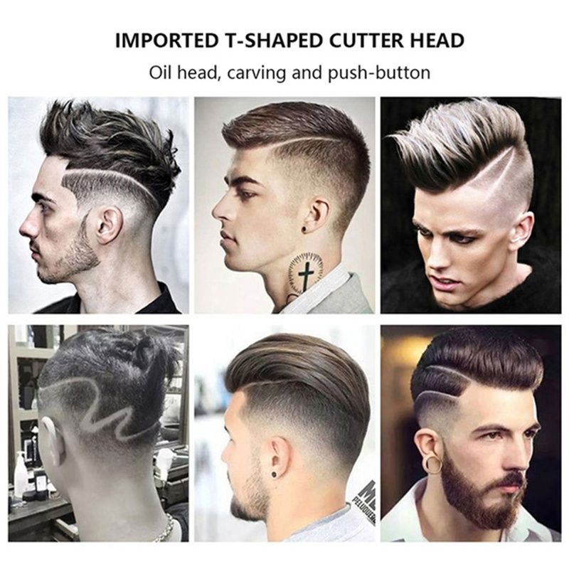 The Latest 0mm USB Rechargeable Hair Clipper Barber for Men Professional Electric Hair Trimmer Shaver Trimmer Beard Men Hair Cutting Machine