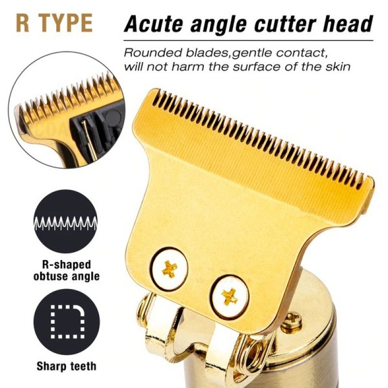 The Latest 0mm USB Rechargeable Hair Clipper Barber for Men Professional Electric Hair Trimmer Shaver Trimmer Beard Men Hair Cutting Machine
