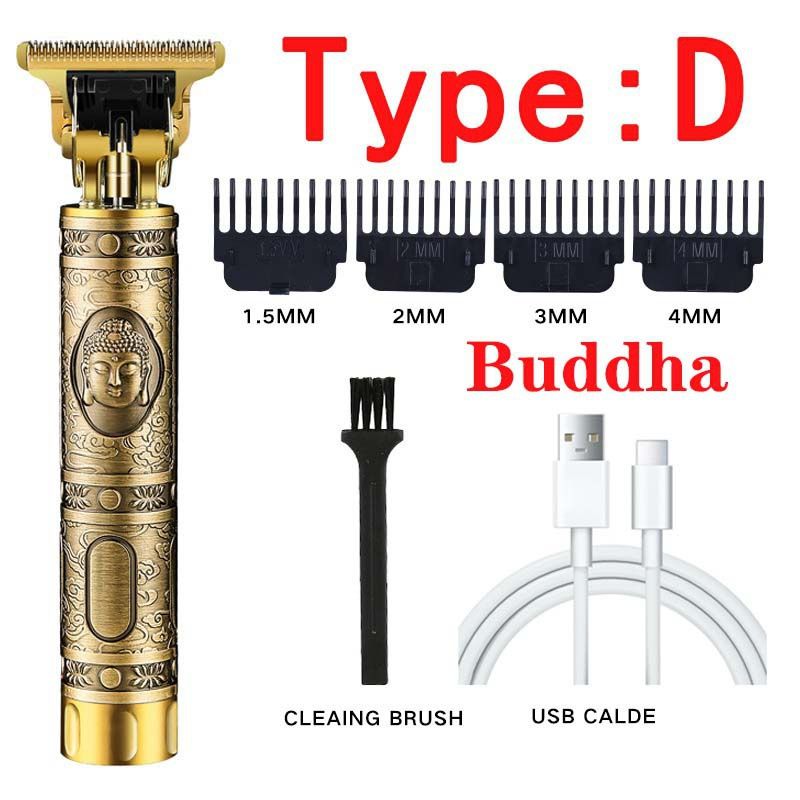The Latest 0mm USB Rechargeable Hair Clipper Barber for Men Professional Electric Hair Trimmer Shaver Trimmer Beard Men Hair Cutting Machine