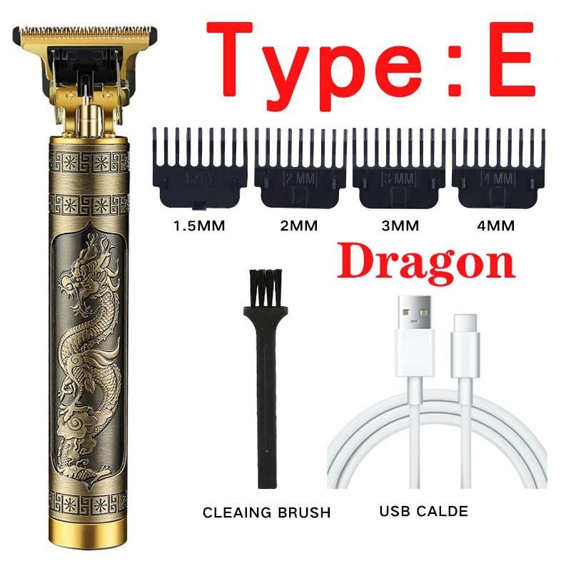 The Latest 0mm USB Rechargeable Hair Clipper Barber for Men Professional Electric Hair Trimmer Shaver Trimmer Beard Men Hair Cutting Machine