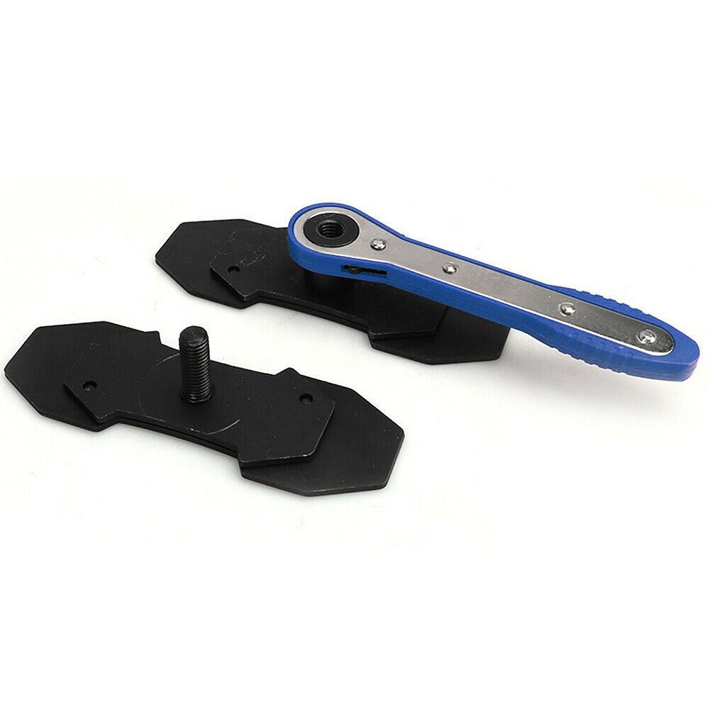 Ratcheting Brake Piston Spreader Wrench Caliper Pad Install Tool Press Ratchet