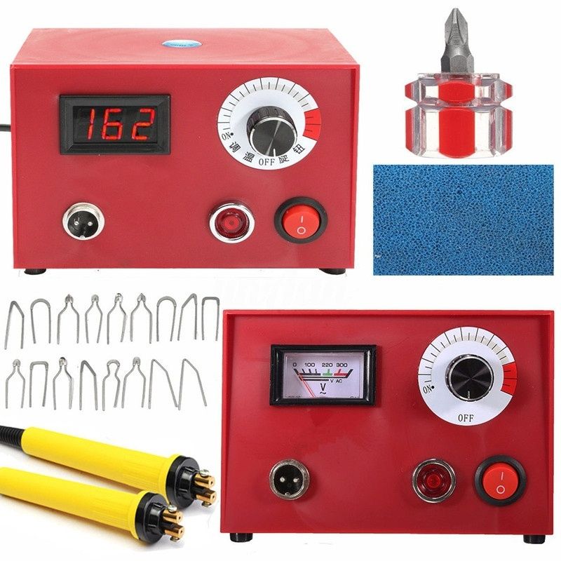 New 50W Digital Display Pyrography Pen Machine Kit Set Wood Burning Crafts Tools Tips Holder