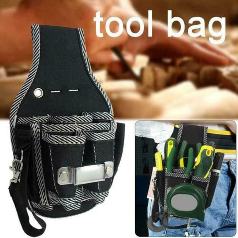 Electrician Waist Pocket Tool Pouch Belt Bag Screwdriver Kit Holder Storage Bag Car Hardware Tool Bag