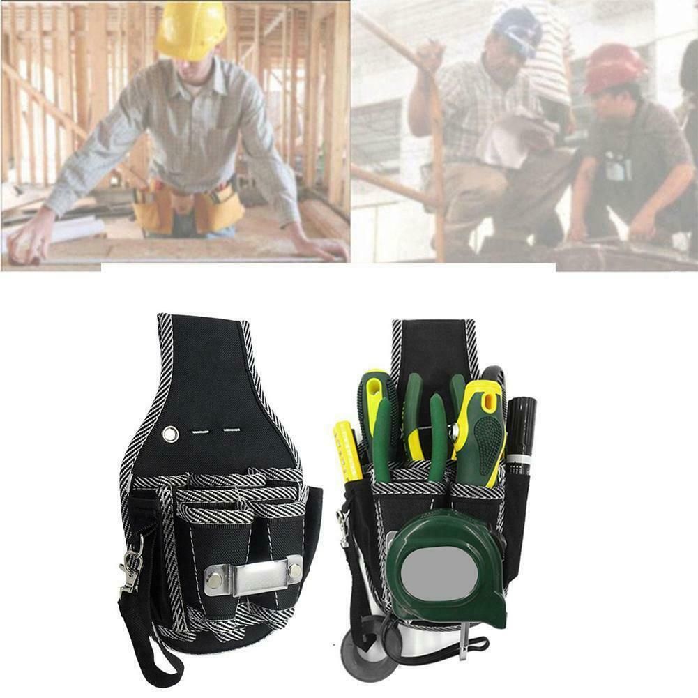 Electrician Waist Pocket Tool Pouch Belt Bag Screwdriver Kit Holder Storage Bag Car Hardware Tool Bag