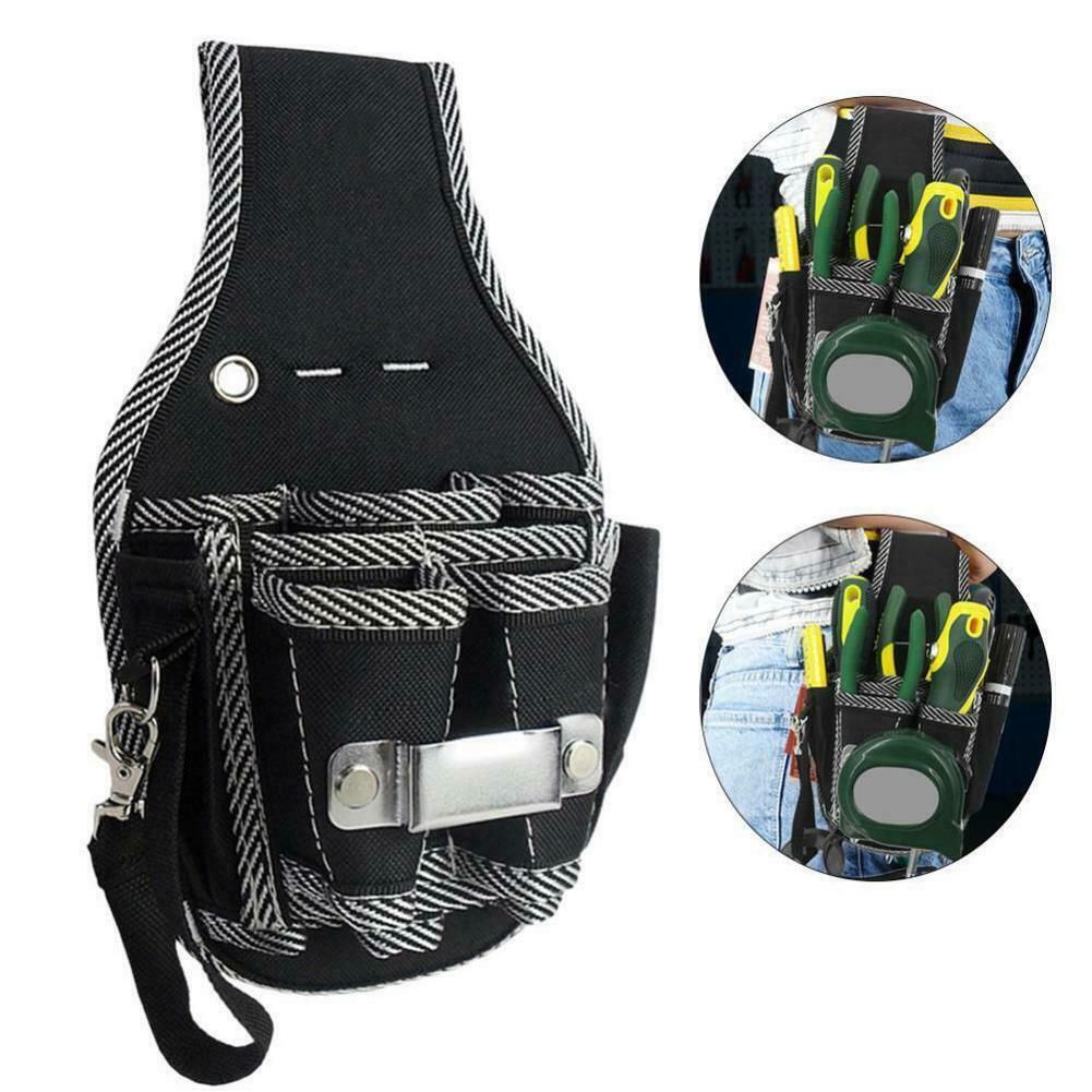 Electrician Waist Pocket Tool Pouch Belt Bag Screwdriver Kit Holder Storage Bag Car Hardware Tool Bag