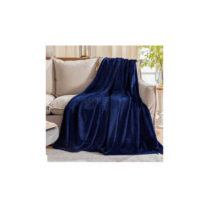 Fleece Throw Blanket(choose Your Color)-Blue,Grey,Yellow,White,Maroon,Brown