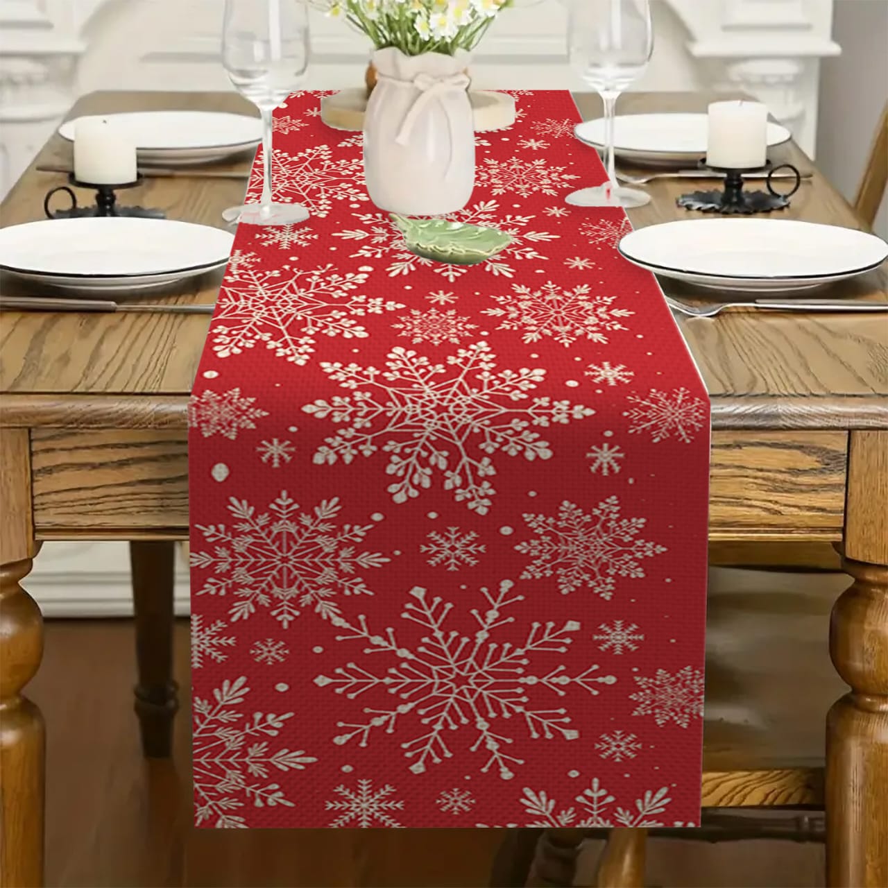 33×185cm Decorative Christmas Table Runner