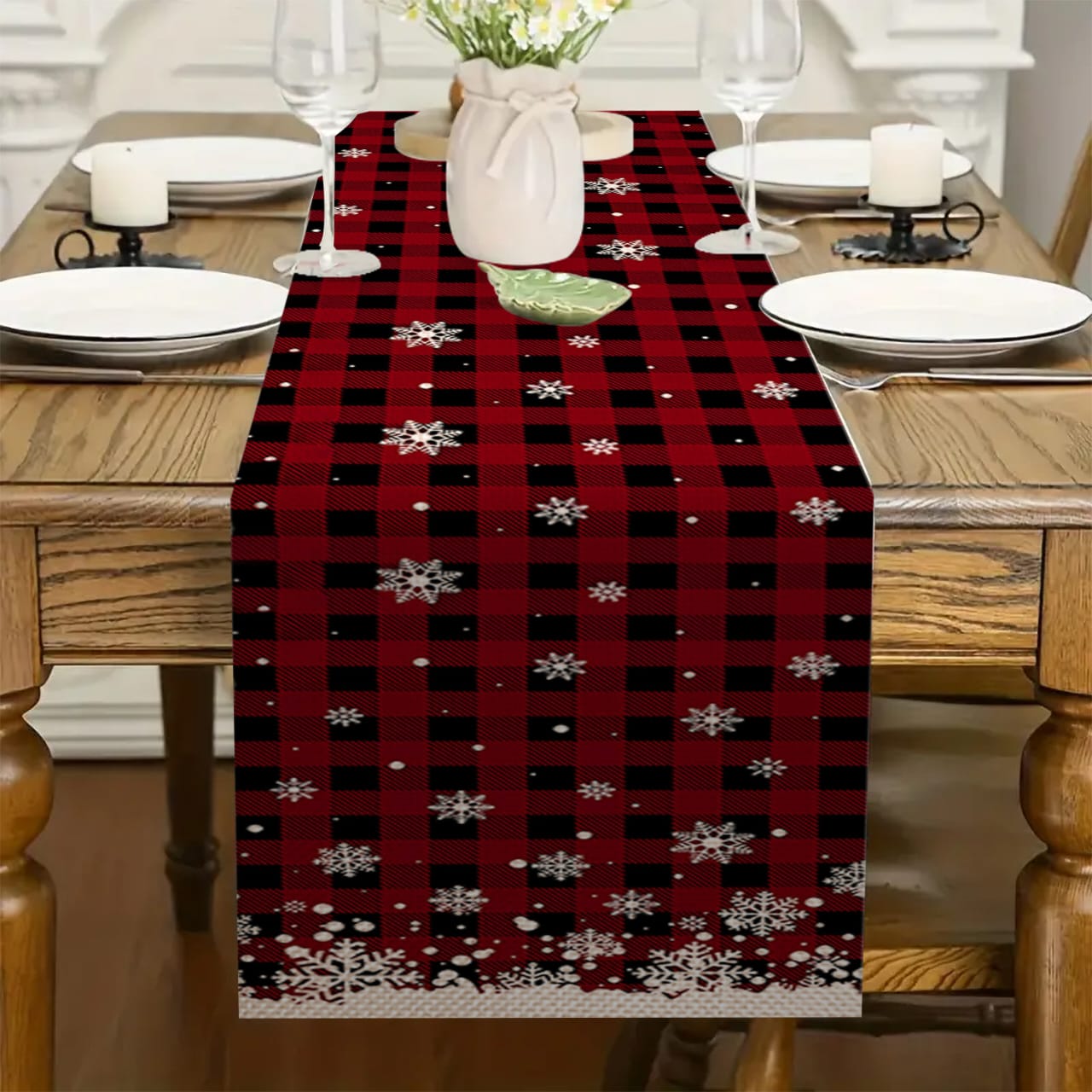 33×185cm Decorative Christmas Table Runner