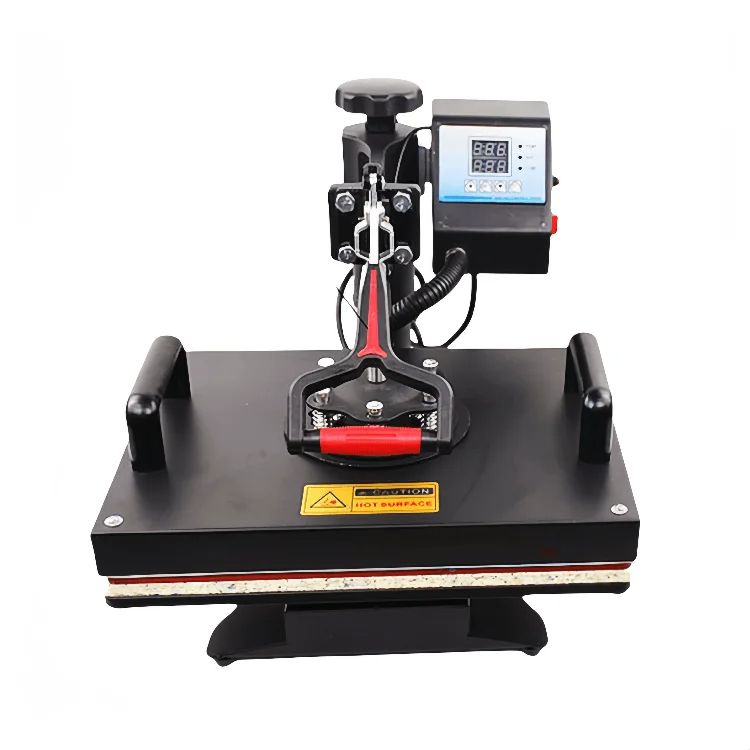 8 In 1 Heat Press Machine Combo 360°Swing Away Digital Sublimation Machine Full Color Printing Shirt Press Machine Multifunctional Heat Press For Tshirt Hat Cap Mug Plate
