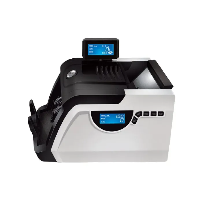 LCD display banknote counting detector automatic money counting machine for bank supermarket