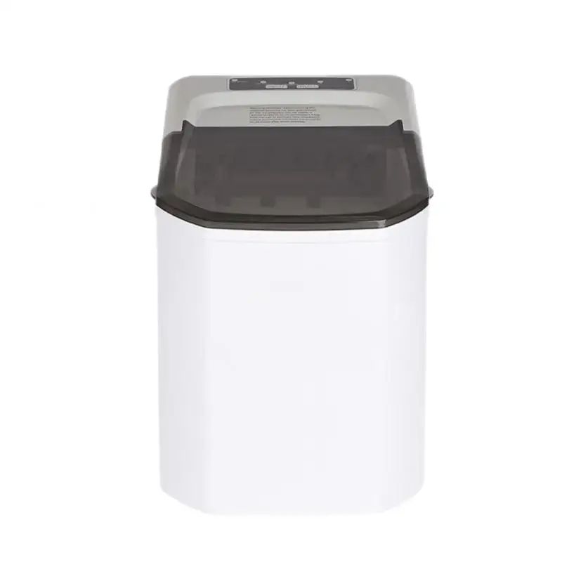 Portable ice maker 12kg/24 hours, home kitchen office party mini portable ice maker bullet ice