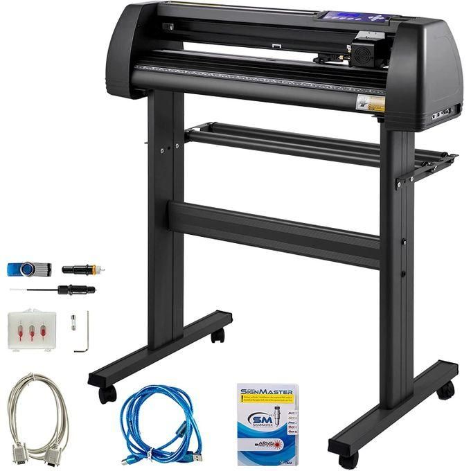 Combo Branding Kit 2 Feet Vinyl Cutter Plotter + 8 In 1 Heat Press Machine