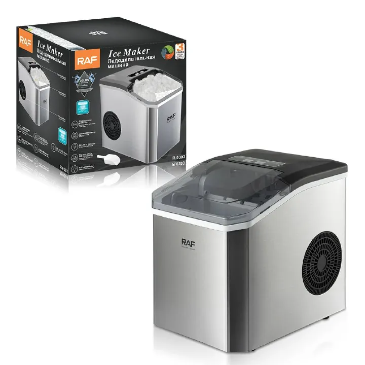 Portable countertop automatic electric ice maker household 12 kg ice maker