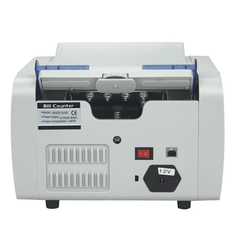 LCD Display Automatic Money Counter Machine Bank Supermarket Banknote Cash Counting Detecting
