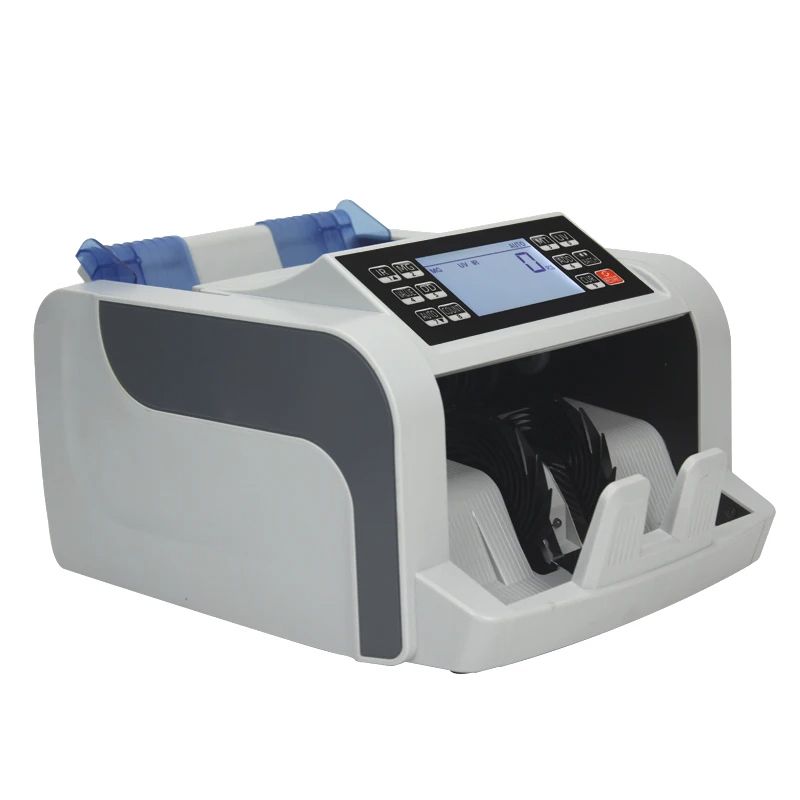 LCD Display Automatic Money Counter Machine Bank Supermarket Banknote Cash Counting Detecting