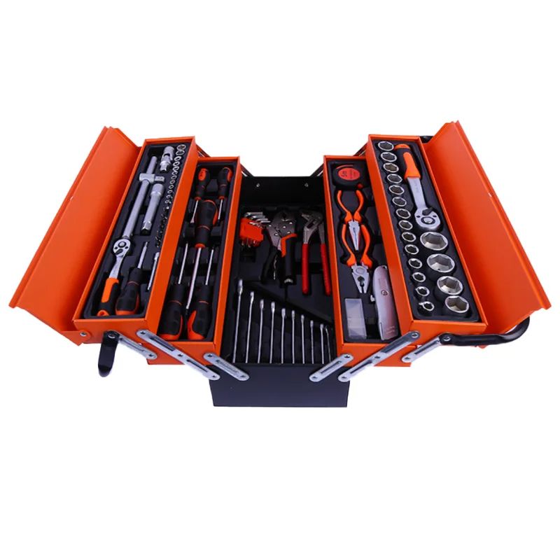 85pcs Mechanical Socket Ratchet Wrench Combination Tool Kit Car Motorcycle Bicycle Home Repair Tool Box